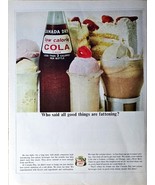 Canada Dry low calorie COLA deserts cakes ice cream 1964 Vintage print ad - €8,78 EUR