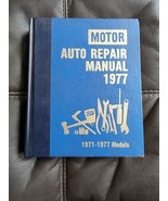 1977 Motor Auto Repair Manual 40th Edition 1st print 1971-1977 Models Ha... - $23.74