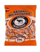 KROWKI MILANOWSKIE Cocoa milk fudge candy Made in Poland 300g FREE SHIPPING - £9.68 GBP