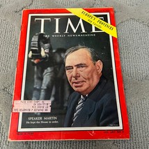Time The Weekly News Magazine Speaker Martin Volume LXIV No 6 August 9 1954 - £51.57 GBP
