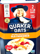Quaker Old Fashioned Oatmeal 2 Packs of 5 Lbs Bags Total 10 Lbs EXP 10/2026 - $23.22