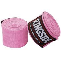 New Ringside Mexican Style Boxing MMA Handwraps Hand Wrap Wraps 180&quot; - Pink - £8.75 GBP