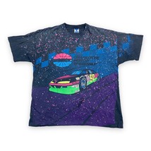 Vintage 90s Charlotte Motor Speedway Nascar AOP All Over Print Galaxy Shirt XXL - $128.69