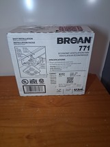 Broan Ventilation Fan Bathroom Wall Ceiling Ventilation Fan Economy 771 - $47.42
