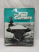 *INCOMPLETE* SPI The Fast Carriers Air-Sea Operations 1941-77 Board Game - $59.39
