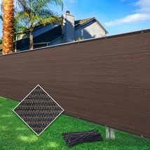 5ftx50ft Fence Privacy Screen Heavy Duty 170 GSM Windscreen Dustproof Fa... - £73.43 GBP