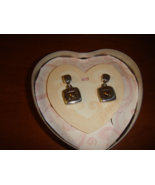 Brighton Silver/Gold True Heart Post Earrings - $40.76 CAD