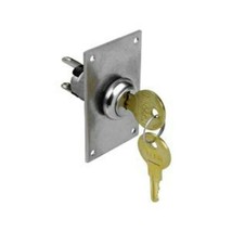 MMTC MKS-1 Residential Metal Key Switch Keyed Alike w/ Cylinder Mounting... - $18.95