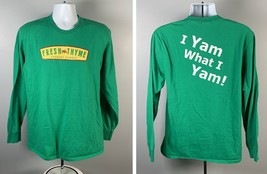 Fresh Thyme Farmers Market I Yam What I Yam Long Sleeve T Shirt Mens Lar... - $22.72