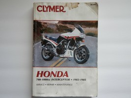 Clymer manual Honda 700-1000cc Interceptor 1983-1985 VF 700 F 750 1000 - $13.85