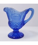 Avon Fostoria Mount Vernon Cobalt Blue 8 oz. Sauce Gravy Creamer Pitcher - $15.27
