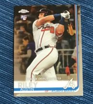 2019 Topps Chrome Update Austin Riley RC 61 Atlanta Braves Rookie Debut QTY 223C - £2.30 GBP