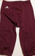 NEW Adidas Mens Techfit Primeknit Football Pant Maroon Men's 3XL MSRP $100 - $34.64