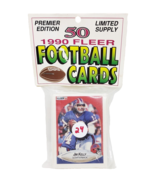 Fleer 1990 Football Premier Edition Jumbo Pack Kelly/Rypien Jumbo Pack - $9.89