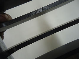 09-11 E90 E91 BMW 328i 335i FRONT BUMPER PASSENGER RH UPPER CHROME GRILLE M0161 image 8