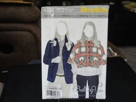Simplicity 4109 Misses Modern Fit Jacket in 2 Lengths Pattern - Size 12-20 - £6.96 GBP
