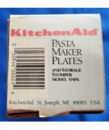 KitchenAid SNPA Pasta Maker Plates for Food Grinder Attachment for Stand... - $19.79