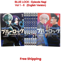 Blue Lock Episode Nagi Manga English Vol 1-6 by Kota Sannomiya Price for... - $28.46