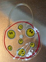 Smiley Face Clear Bag for a Doll 4-1/2&quot; Dia with Handle - £11.68 GBP