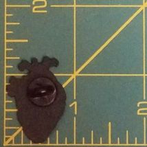 Pin Heart White Whale Blue Ocean Anatomical Heart Enamel Pin Jewelry image 4