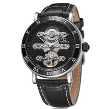 Watch Men&#39;s Mechanical Leather Watch Strap Men&#39;s Watch Waterproof Watch Men&#39;s Au - £86.15 GBP