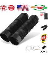 High-Quality Motorcycle Front Fork Cover Gaiters - Classic Old School Style - $22.57 CAD
