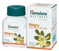 Himalaya Wellness Pure Herbs Shigru Bone &amp; Joint Wellness - 60 Tabs (Pack of 1) - £8.19 GBP