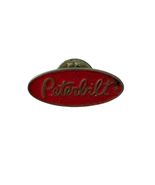 Vintage Peterbilt Red Enamel Truck Logo Lapel Pin Tie Tack - $12.60