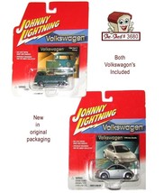 Johnny Lightning Volkswagen Lot of 2 Die-Cast Cars 359-01 Hot Wheels - £17.24 GBP