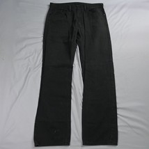 Levis 36 x 34 505 0716 Straight Fit Gray Denim Jeans - £19.68 GBP