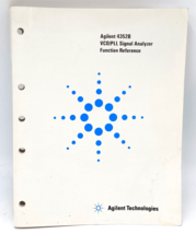 Agilent Technologies 4352B VCO/PLL Signal Analyzer Function Reference - $24.99