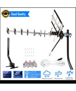 Digital TV Antenna HDTV Amplified Signal 1080p 200 Miles 360° Signal Out... - $104.94