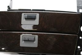 2002-2005 BMW 745i 745LI 760i E65 E66 CENTER CONSOLE STORAGE WOOD TRAY P8189 image 11