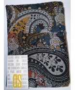 NEW LuLaRoe OS (2-10) Black Blue Red Gold White Paisley Leggings - $21.77
