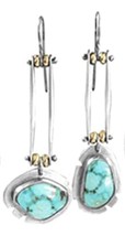 Dangle Earrings for Women-Girls Boho Jewelry Waterdrop Earrings ~Free Gift Box - £7.43 GBP