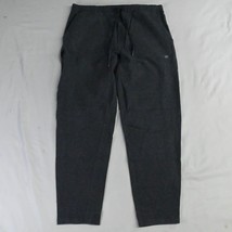 Mack Weldon ACE Sweatpants Mens Large Dark Gray Zip Pocket Drawstring - £20.90 GBP