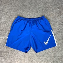 Nike Men Shorts Extra Large Blue White Athletic DriFit Sports Lined Wild... - $29.98