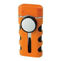 Vector Caddie Single Flame Torch Lighter MATTE ORANGE -  VECTOR CADDIE 05 - $24.45