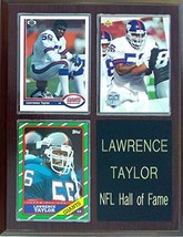 Frames, Plaques and More Lawrence Taylor New York Giants 3-Card 7x9 Plaque - £18.08 GBP