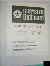 Chrysler Outboard Parts Catalog 12.9 HP - $12.88