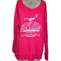Pink Mountain Lake Lodge Sweatshirt Size XL  - £19.55 GBP