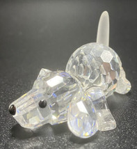 SWAROVSKI Crystal DOG 2” FIGURINE BEAGLE PUPPY PLAYING RETIRED # 172296 - £27.51 GBP
