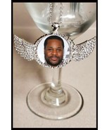 Malcolm Jamal Warner necklace photo picture Tv memorial keepsake Fast ship - $427.82 MXN