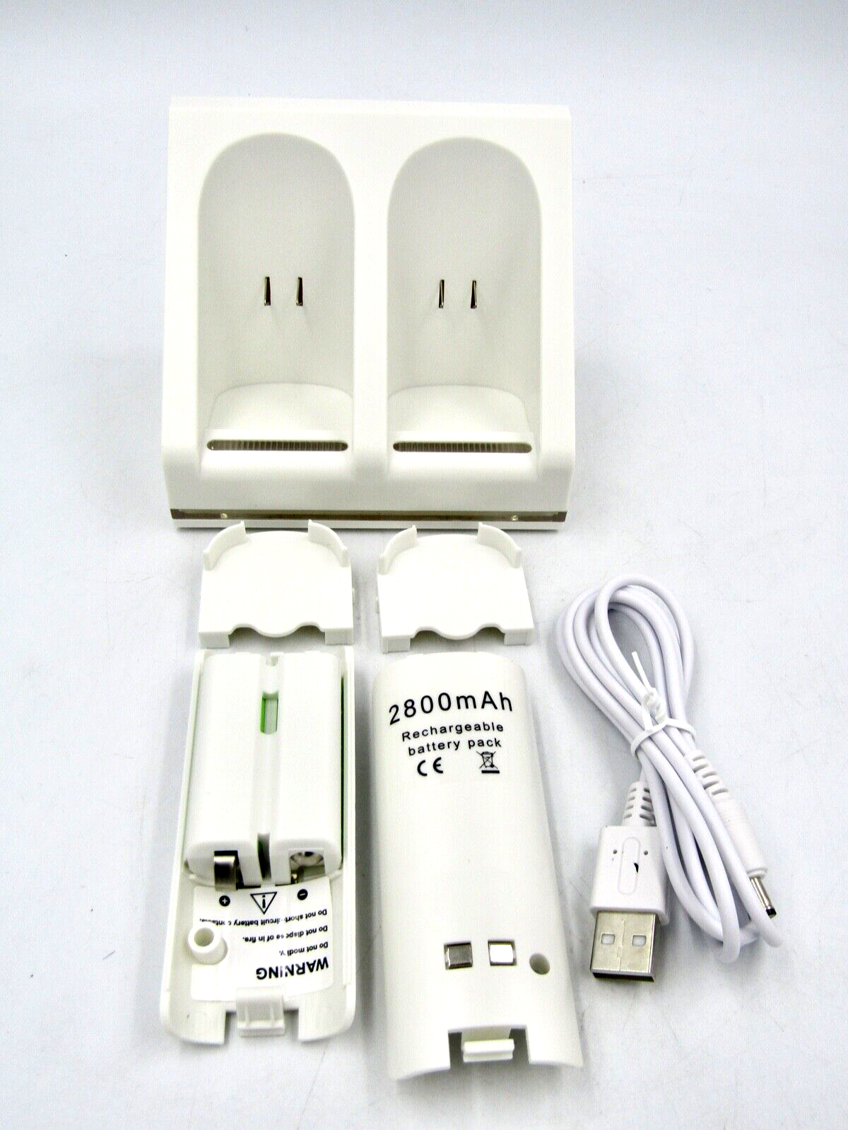 Primary image for Blue Light Charge Station + Rechargeable Batteries for Wii Remote Controllers