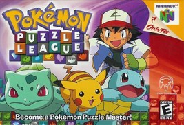 Pokemon Puzzle League - Nintendo 64 N64 Video Game  - £31.52 GBP