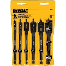 DEWALT Drill Bit, Spade, 6-Piece (DW1587) - £23.24 GBP