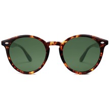 SOJOS Retro Round Polarized Sunglasses for Women Men Classic Vintage Sunnies SJ2 - £23.72 GBP