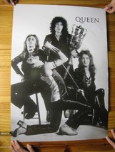 Queen Poster Band Black And White Early - $89.99