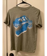 The Childrens Place Boys Size Large T-Shirt Gray/Blue/White Short Sleeve... - $20.58