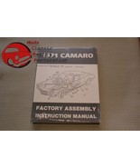 71 Camaro Factory Assembly Line Instruction Manual Guide Book General Mo... - $31.81